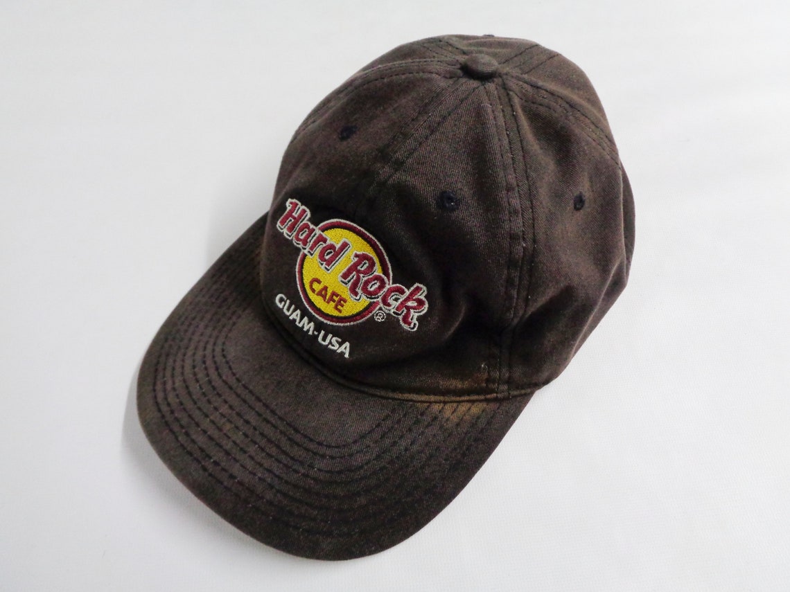 Hard Rock Cafe Cap Distressed Vintage Hard Rock Cafe Hat Etsy