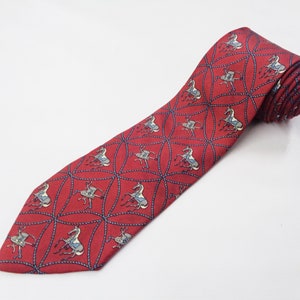 Designer Tie Vintage VTG Silk Necktie VTG Made In France Designer Dress Silk Necktie
