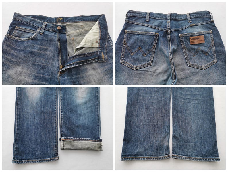 Wrangler Jeans Vintage 90's Wrangler Denim Jeans Size 36 image 8