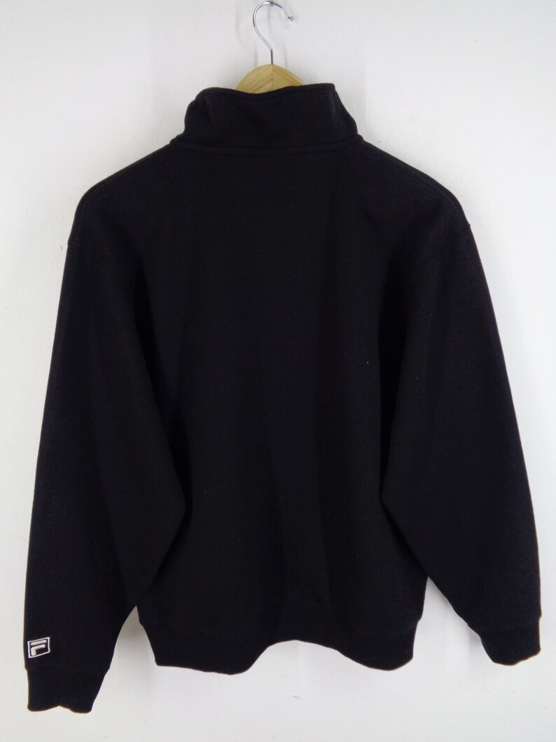 Fila Sweatshirt Vintage Fila Pullover Vintage Fila Half Zipper Pullover Sweatshirt Size L image 4