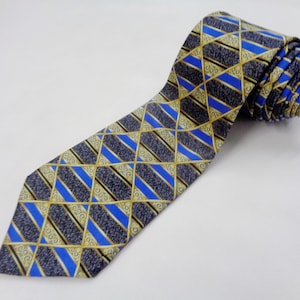 Lanvin Tie Vintage Lanvin Silk Necktie Lanvin Paris Made In France Designer Dress Silk Necktie