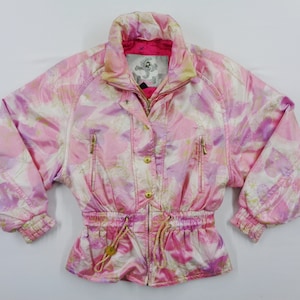 Descente Jacket Vintage Size Ladies' 9 Descente Windbreaker Vintage Descente Reversible Winter Ski Windbreaker Jacket Womens Size M/L