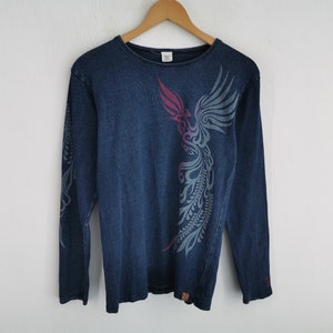 Eternal Shirt Vintage Eternal Blue Phoenix T Shirt Eternal Tee T Shirt Size M