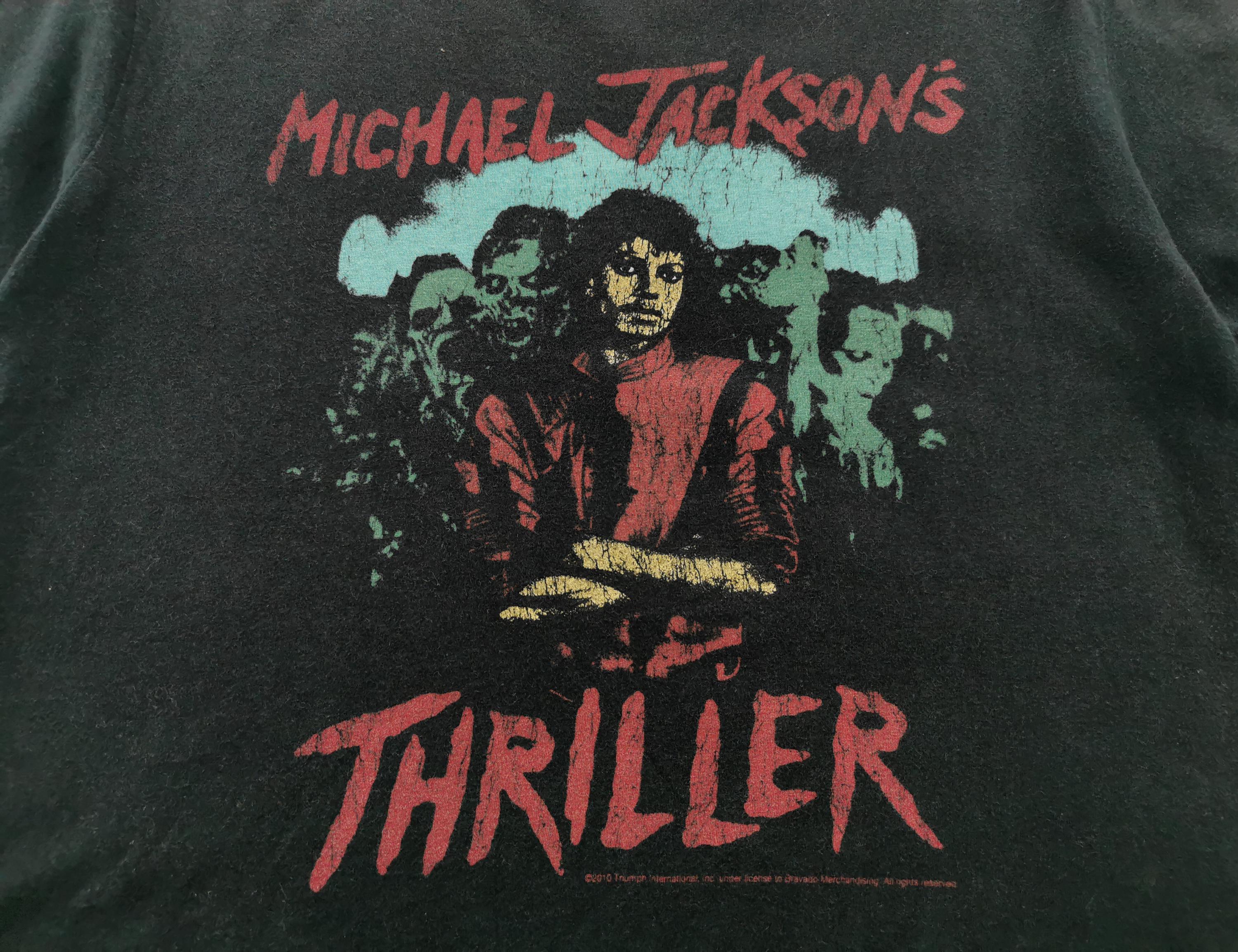 Michael Jackson Shirt Michael Jackson's Thriller T Shirt Size L - Etsy