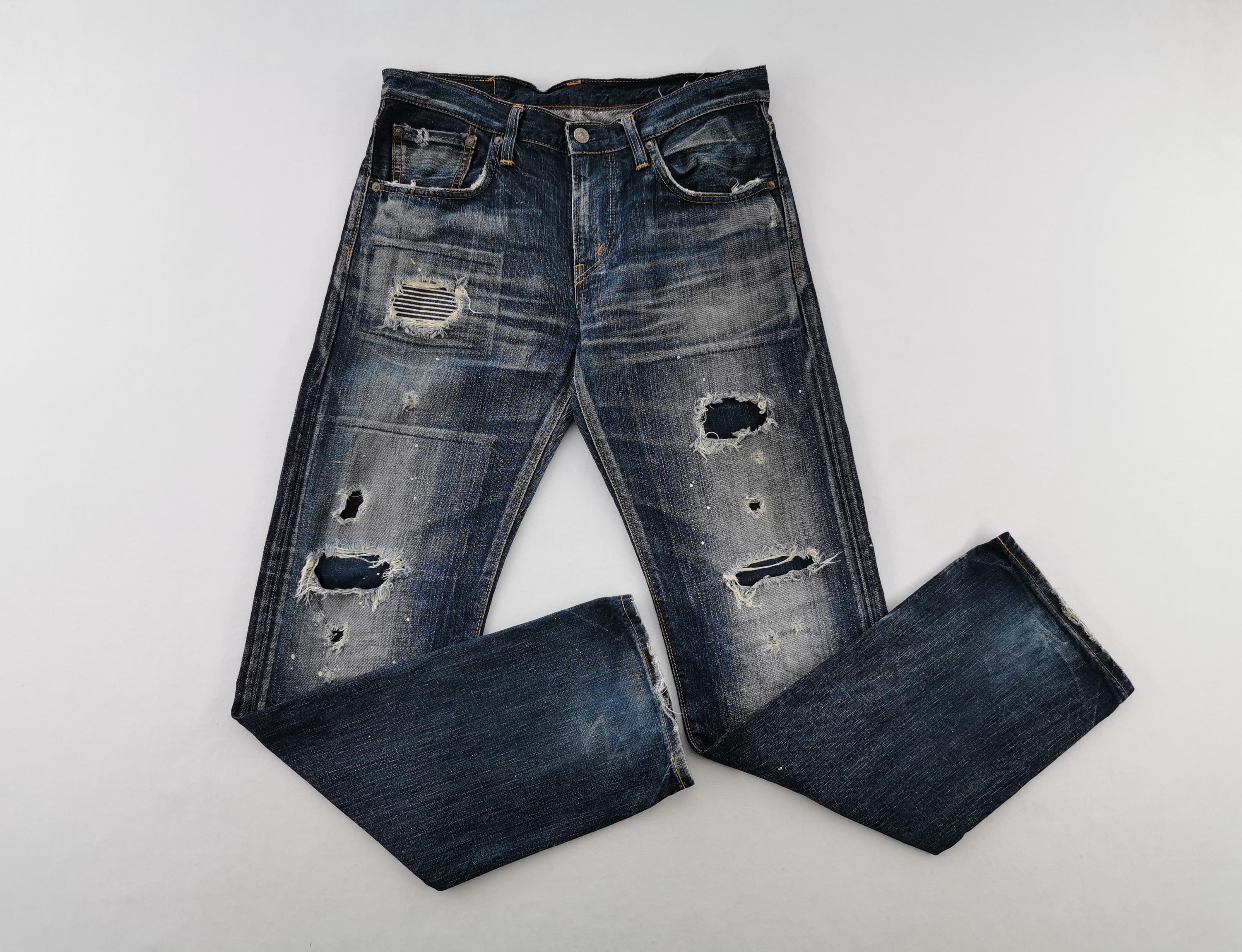 パンツ 2000s edwin 503 grunge denim pants y2k EDWIN 503 Denim Pants Flare Y2K Baggy Grunge 30x32 Used Free