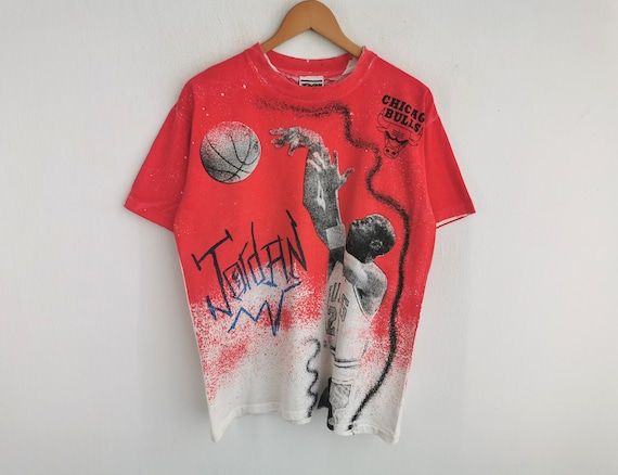 Michael Jordan Shirt Vintage jaren 90 Michael Jordan Chicago Bulls