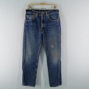 Levis 505 Jeans Distressed Vintage Size 32 Levis 505 Denim Pants Vintage Made In USA Levis Vintage Denim Jeans 31/32x29.5