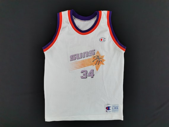 atoom Stereotype samen Phoenix Suns Barkley Jersey Vintage Suns Charles Barkley Shirt - Etsy