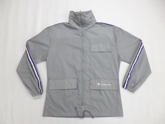 Champion Jacket Vintage 90s Champion Windbreaker C
