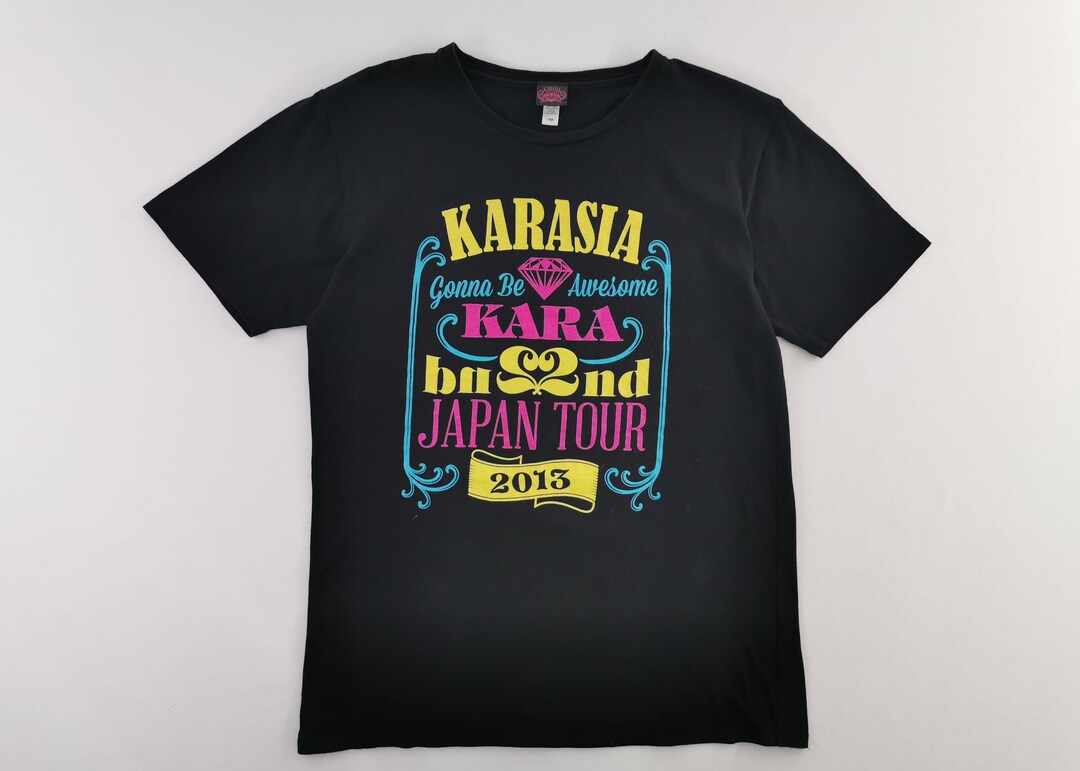 Kara Tシャツ karasia Lサイズ カラ シャツ カラ T シャツ カラカラシア ジャパン ツアー T シャツ