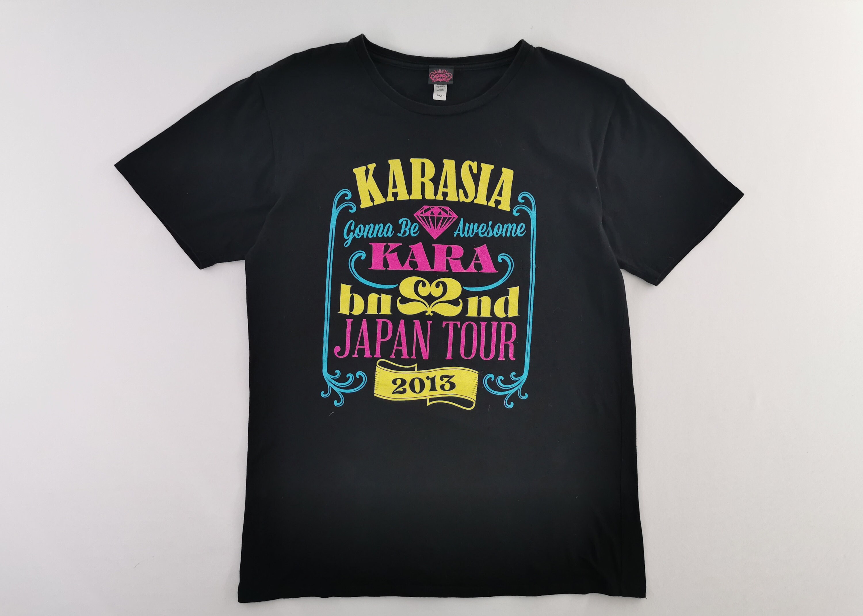 Kara Tシャツ karasia Lサイズ カラ シャツ カラ T シャツ カラカラシア ジャパン ツアー T シャツ