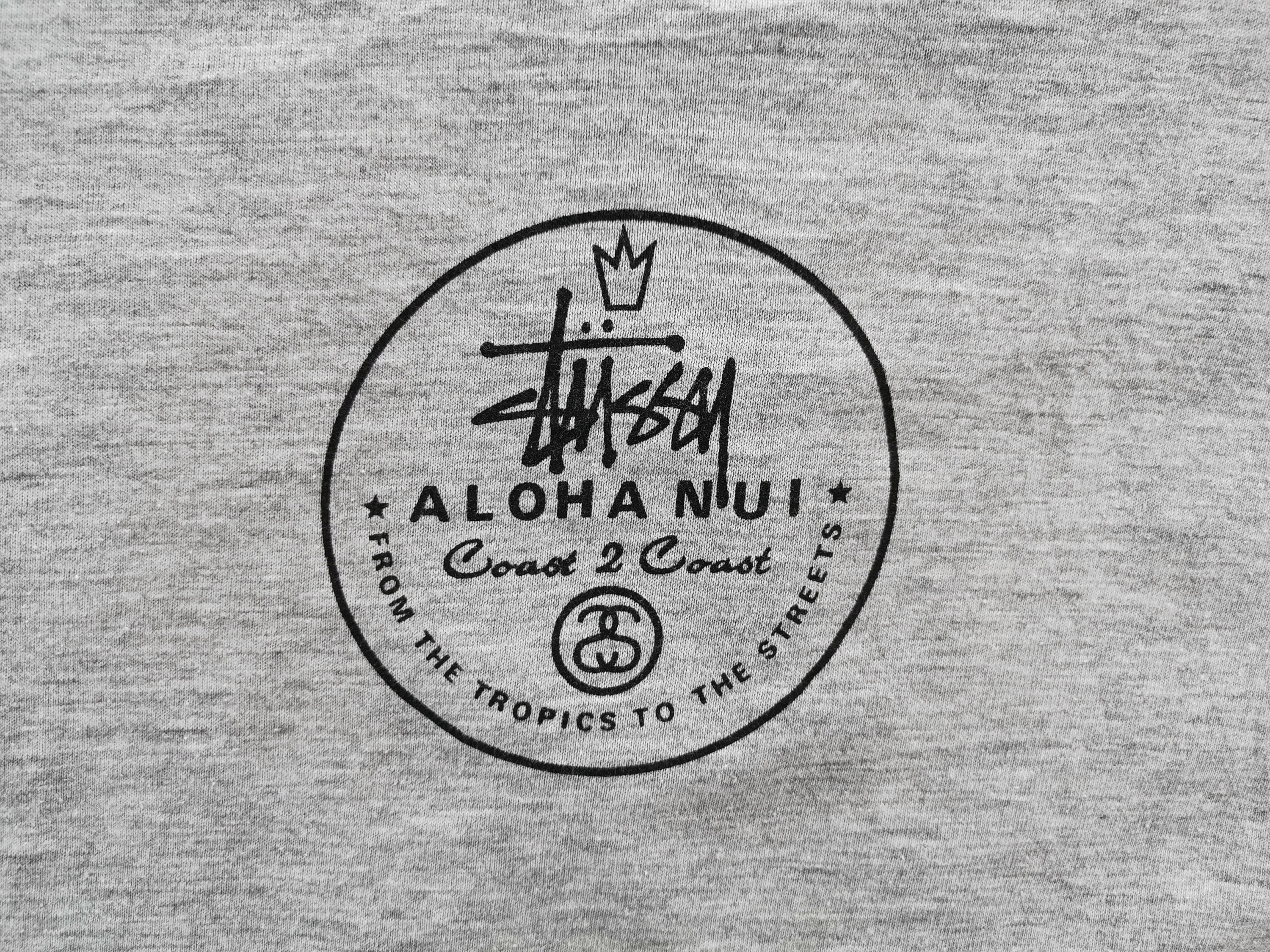 Stussy Shirt Vintage Stussy T Shirt Stussy Aloha Nui Tee T Shirt 