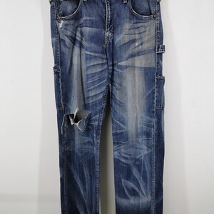 Levis 203 Jeans Distressed Größe 32 Levis 203 Denim Hose Levis 203 Carpenter Denim Jeanshose 32/33x32,5 Bild 3