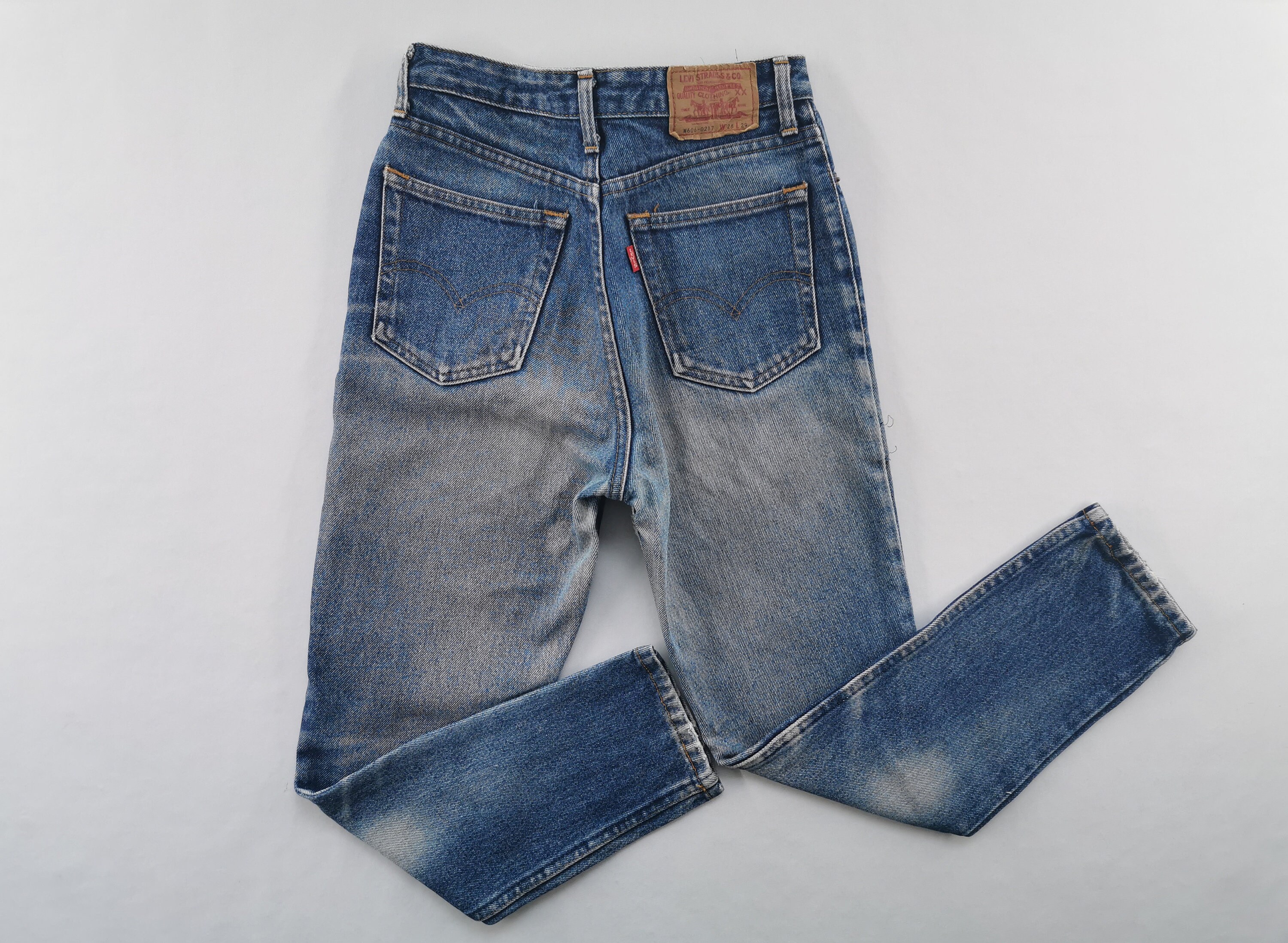 Levis W606-0217 Jeans Distressed Vintage Size 28 Levis Denim