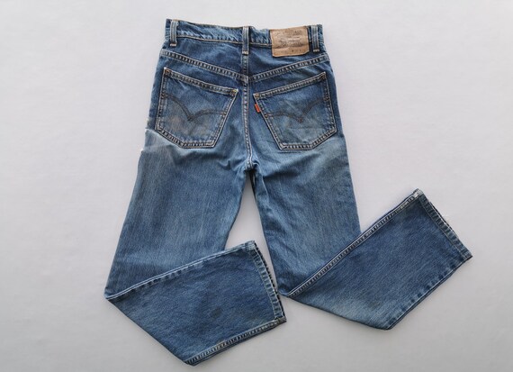 confiar Lágrima Gobernador Levis 505 Jeans Distressed Vintage 90s Talla 28 Levis 505 - Etsy España