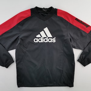Adidas Jacket Adidas Pullover Adidas Color Block Pullover Windbreaker Jacket Size L