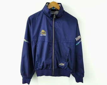 Vintage KAPPA USA Team Anorak Jacket Half Zip Size XL 90s Made in