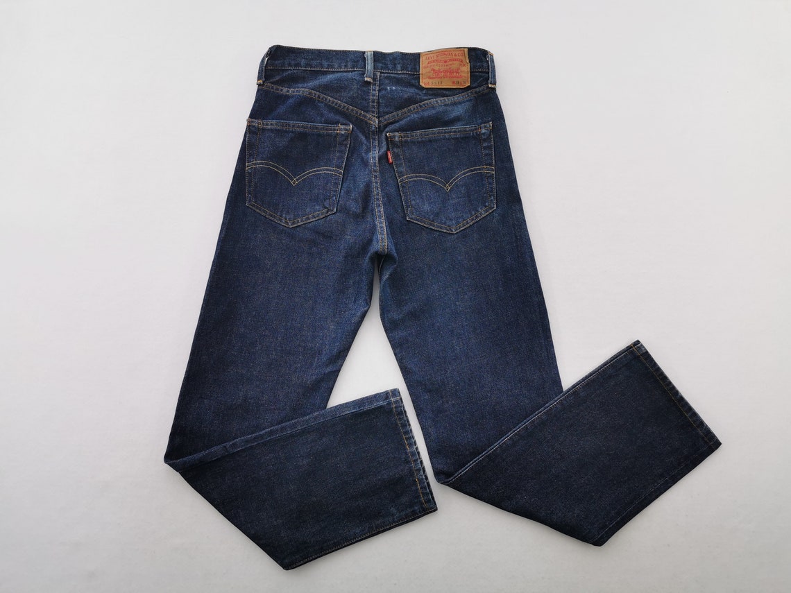 Vintage 90s Levis Lot 551Z LVC Selvedge Denim Jeans Made In Japan Size 30/28x36, foto 3 di 5