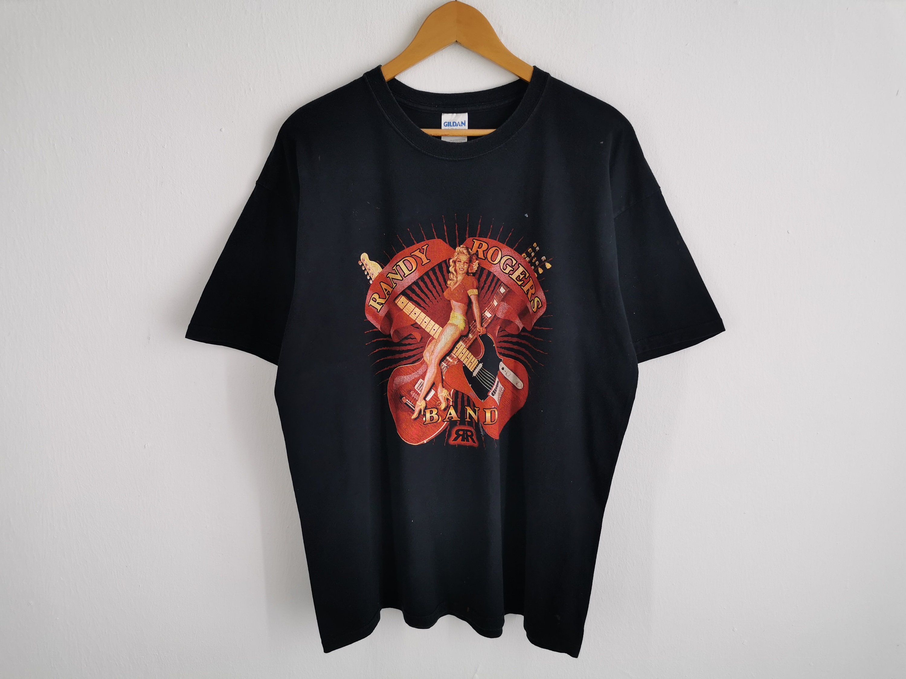 Randy Rogers Band Distressed Shirt Vintage Randy Rogers American