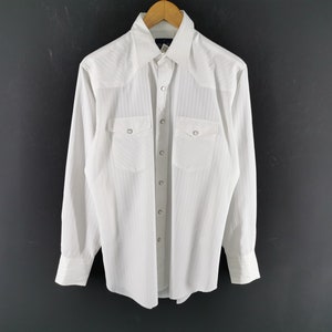 Wrangler Shirt Vintage 90s Wrangler Western Button Shirt Size M