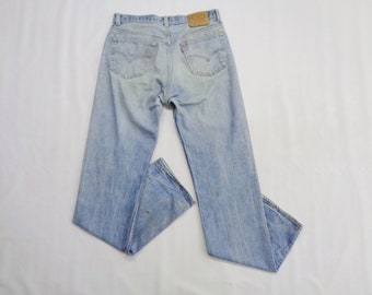 Levis 501 Jeans Levis Vintage Levi's 501 Jeans Levis Dark Blue Jeans ...