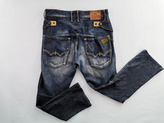 Edwin E Function Jeans Distressed Size 30 Edwin D… - image 4
