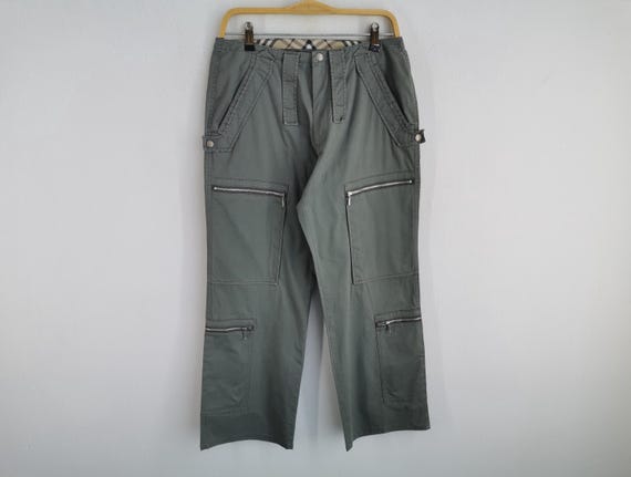 90s vintage archive BURBERRY cargo pants
