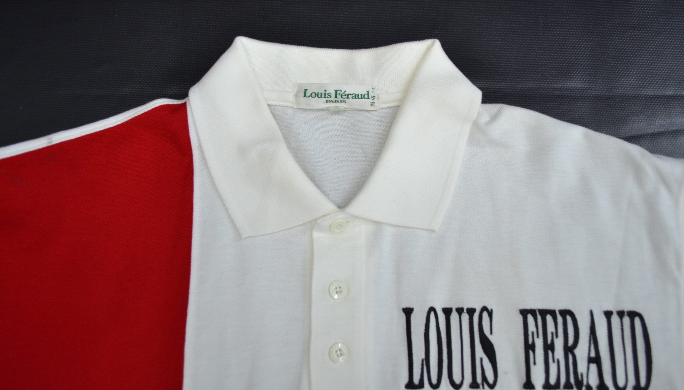 Louis Féraud Shirt Vintage Louis Féraud Polo Shirt 90s Louis -  Norway