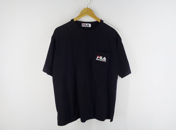 Fila Shirt Vintage Fila T Shirt Vintage Fila Biell