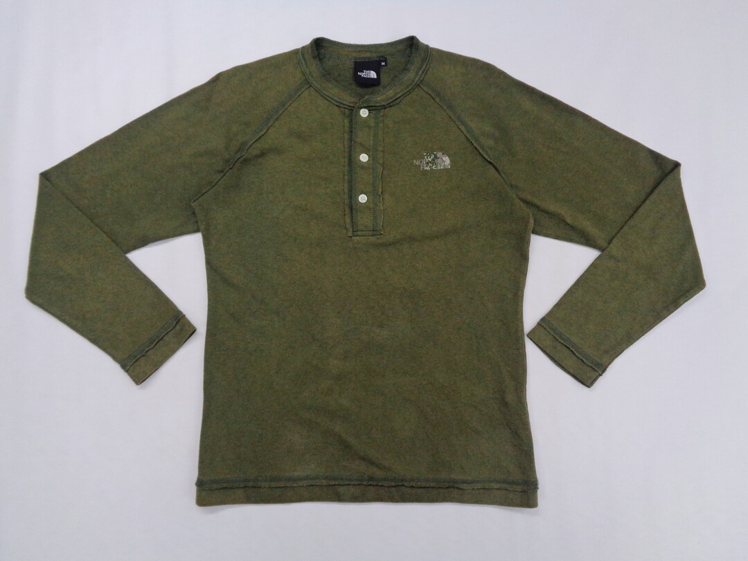 THE NORTH FACE Short Sleeve Check Shirt, Men's Size L cotton blue type Vintage Second Hand main image 0