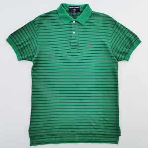 Polo Ralph Lauren sport vintage Polo Ralph Lauren vintage polo sport à rayures Ralph Lauren Taille M