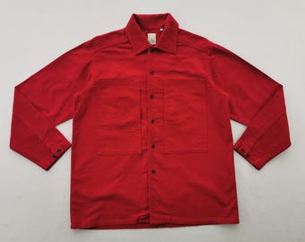 Yohji Yamamoto Shirt Vintage 90's Yohji Yamamoto A.A.R. Button Shirt Made In Japan Size L