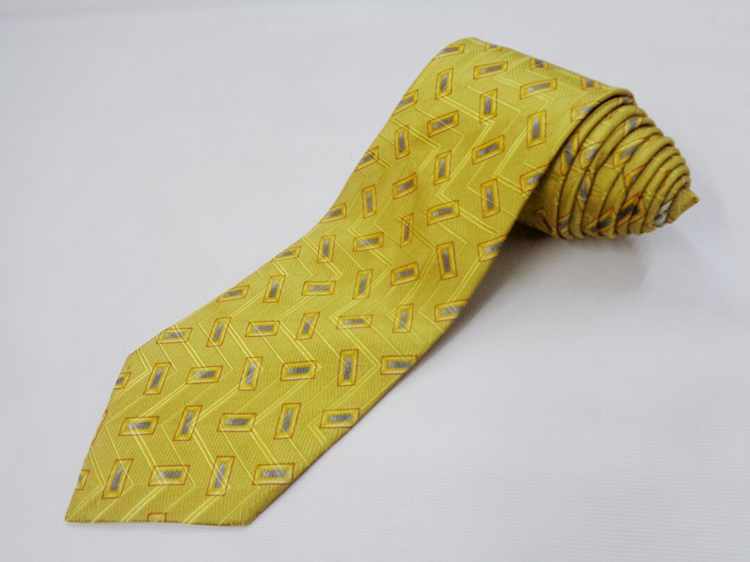 Ermenegildo Zegna Tie Vintage Ermenegildo Zegna Silk Necktie - Etsy