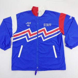 Veste Speedo vintage taille Jaspo XO Speedo coupe-vent des années 90 Speedo par Mizuno Made In Japan Veste coupe-vent color block taille XL