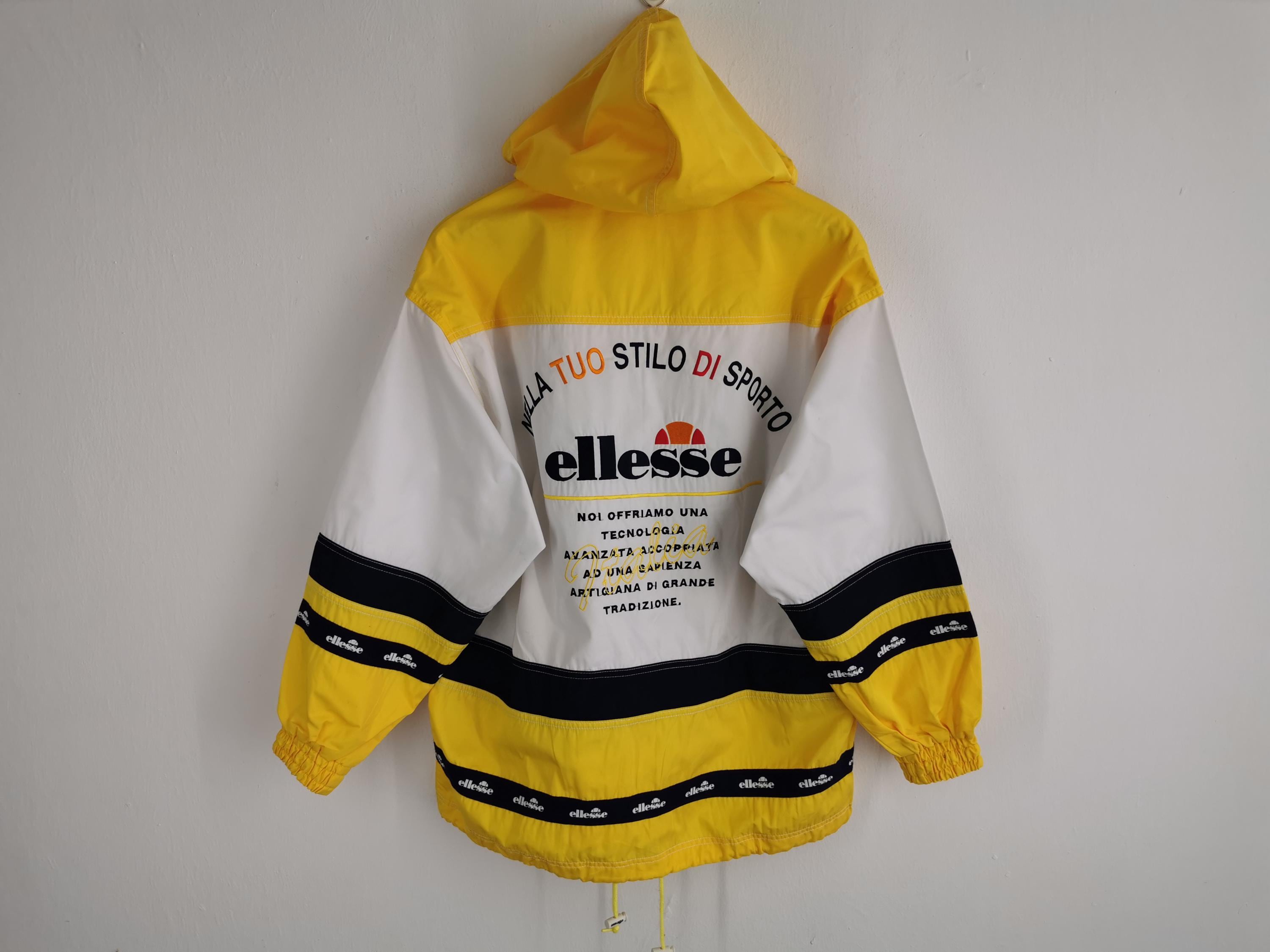 Yellow Ellesse Jacket - Etsy