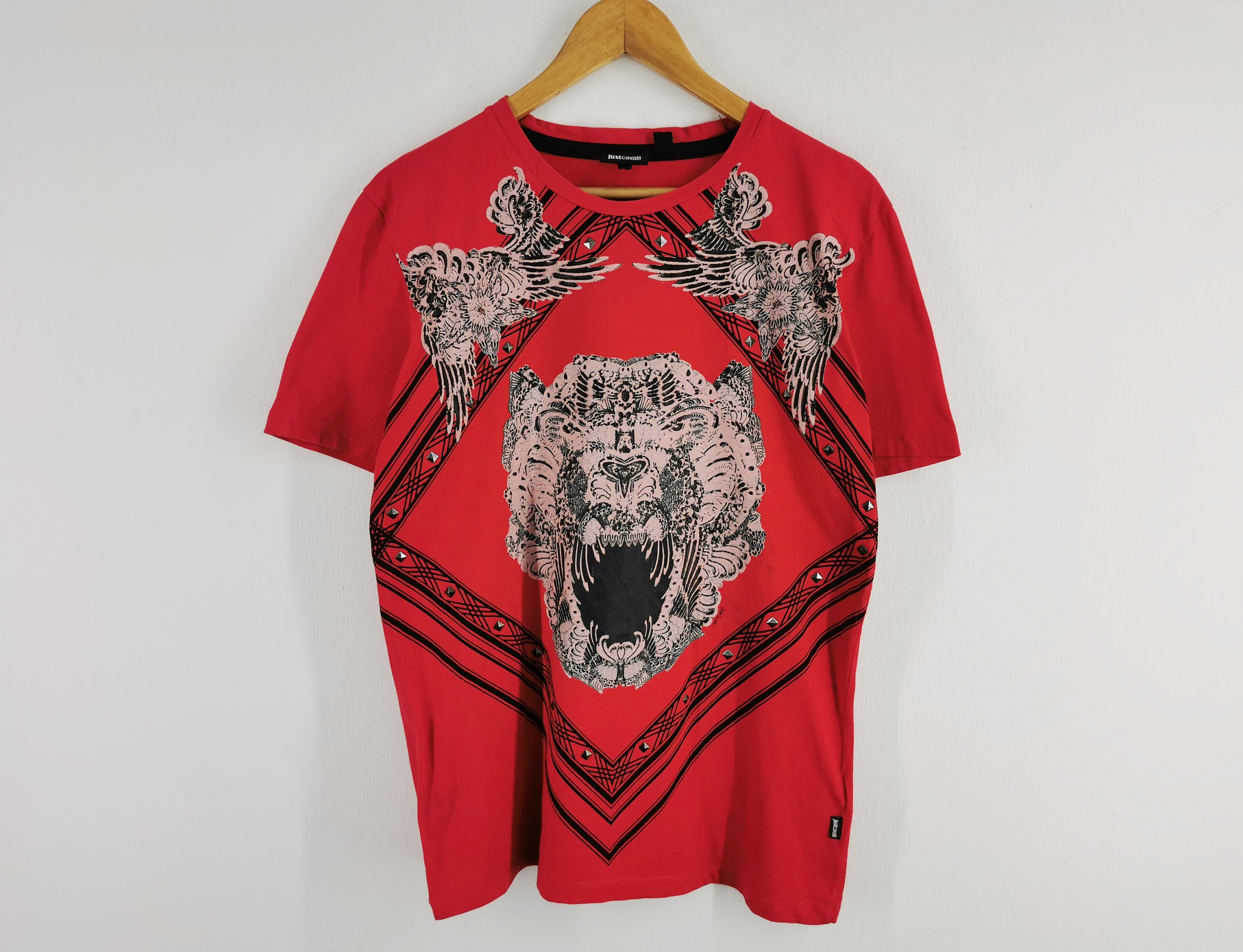 tempo Vervullen Koe Just Cavalli Shirt Just Cavalli T Shirt Just Cavalli Made in - Etsy