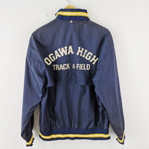 Champion Jacket Distressed Vintage Size Jaspo O Champion Windbreaker Vintage Champion Made In Japan Windbreaker Jacket Size M/L