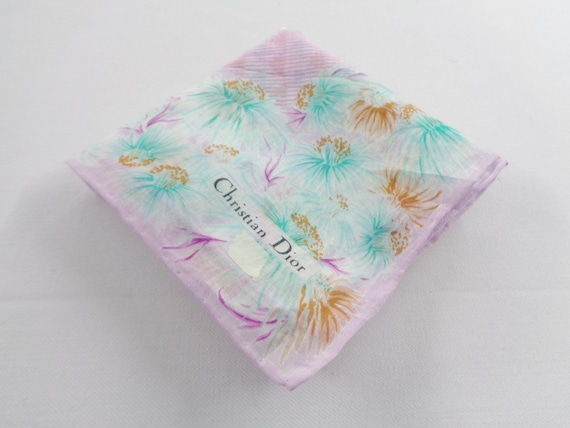 Christian Dior Handkerchief Vintage Christian Dior