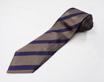 United Arrows Tie Vintage United Arrows Silk Necktie United Arrows Made in Italy Designer Dress Silk Necktie