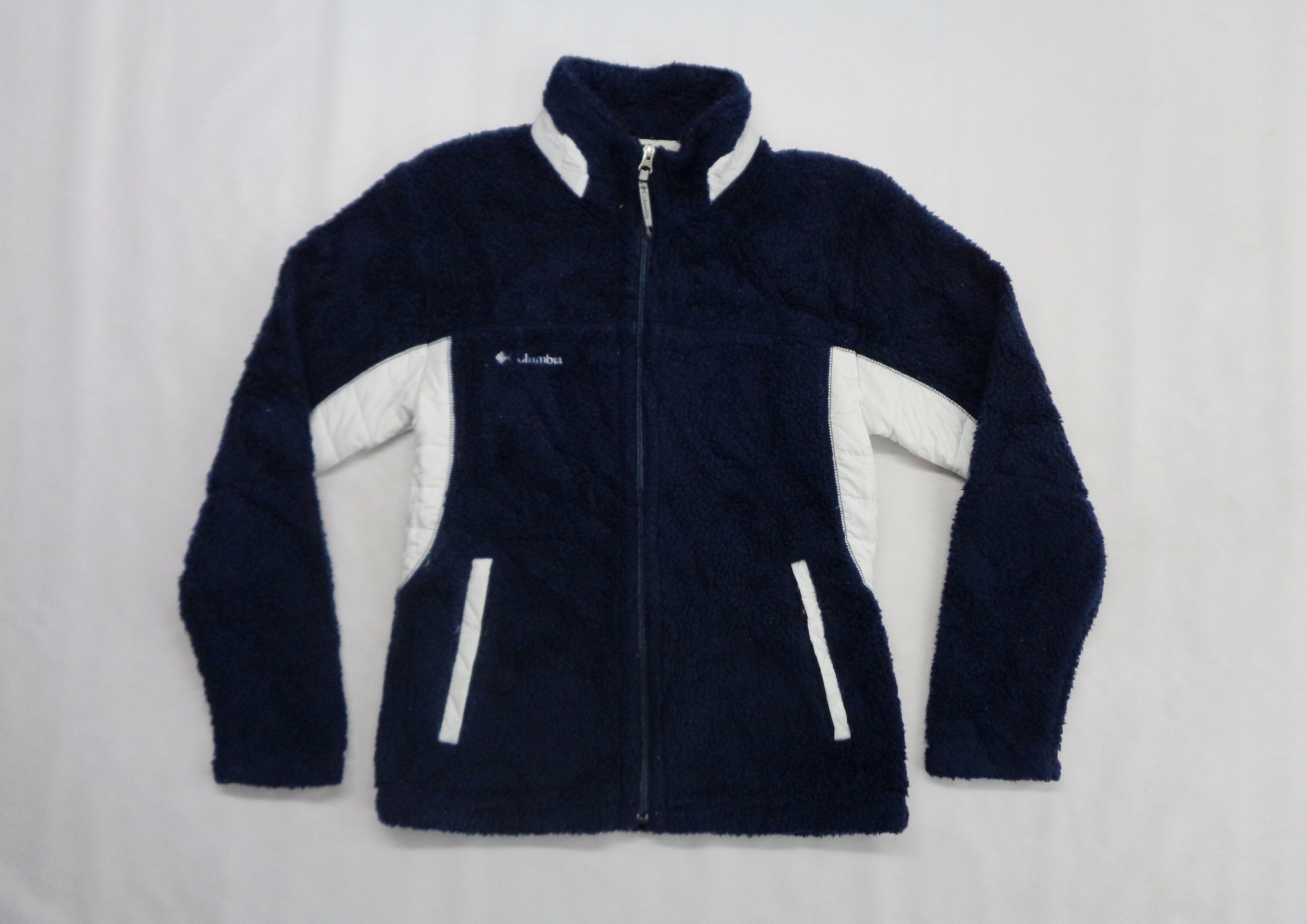 Columbia fuzzy cheap fleece jacket