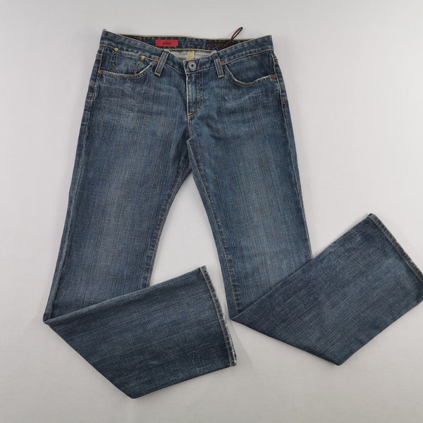 Adriano Goldschmied Jeans Distressed Size 28 AG Adriano Goldschmied Made In USA Denim Jeans Pants Size 31/32x31.5