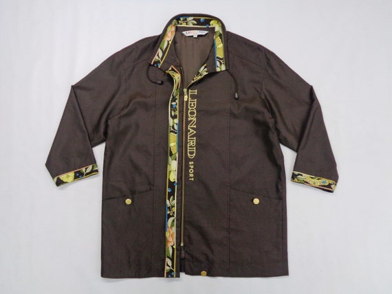 Leonard Jacket Vintage Size F Leonard Windbreaker