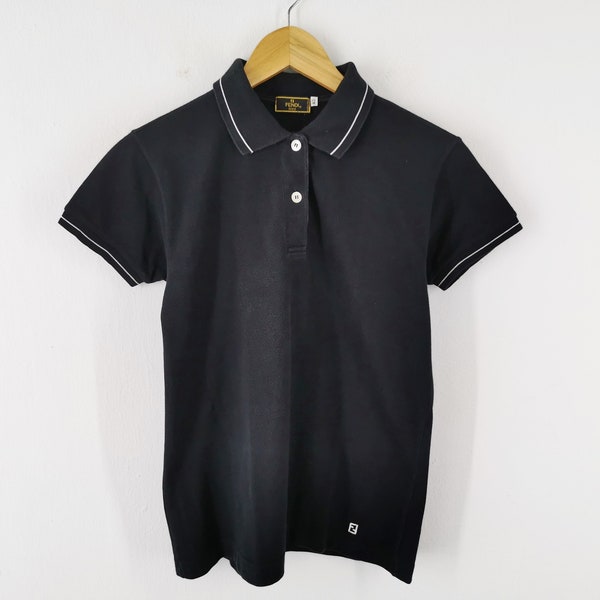 Fendi Polo Shirt Vintage Size 40 Fendi Polo Shirt Fendi Made In Italy Polo Shirt Size S