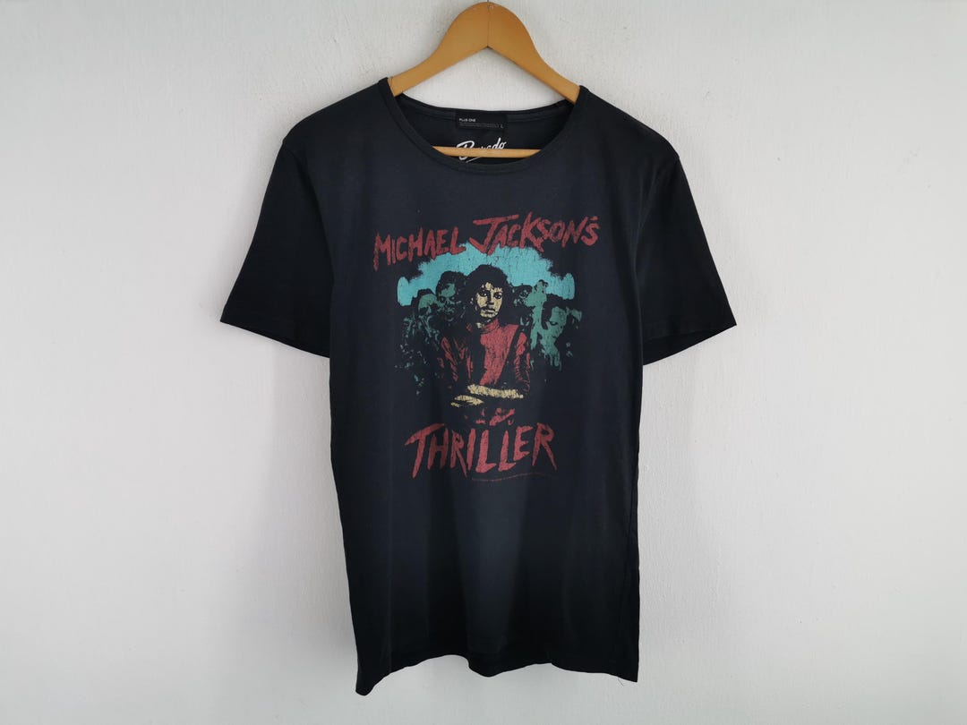 Michael Jackson Shirt Michael Jackson's Thriller T Shirt Size L - Etsy