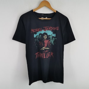 Michael Jackson Shirt Michael Jackson&#39;s Thriller T Shirt Size L