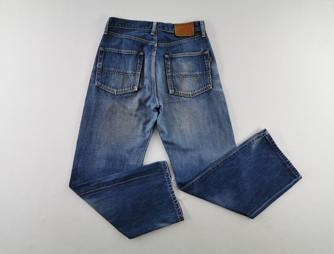 Edwin 505 Jeans Distressed Vintage Size 29 Edwin 505 Made in Japan Selvedge Denim Jeans Pants Size 30/31x28.5 - Etsy Edwin 505 Jeans Distressed Vintage Size 29 Edwin 505 Made in Japan Selvedge Denim Jeans Pants Size 30/31x28.5 - Etsy