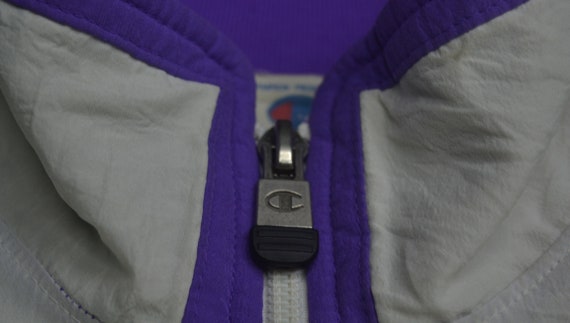 Champion coupe-vent Vintage des années glissière 90 Champion pull Champion piste à glissière années veste taille Jaspo O b78624 Champion coupe-vent Vintage des années glissière 90 Champion pull Champion piste à glissière années veste taille Jaspo O b78624