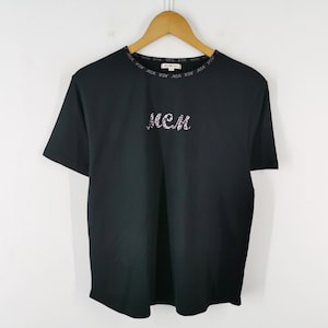 MCM Shirt MCM T Shirt Mcm Legere Logo Tee T Shirt Womens Size LL