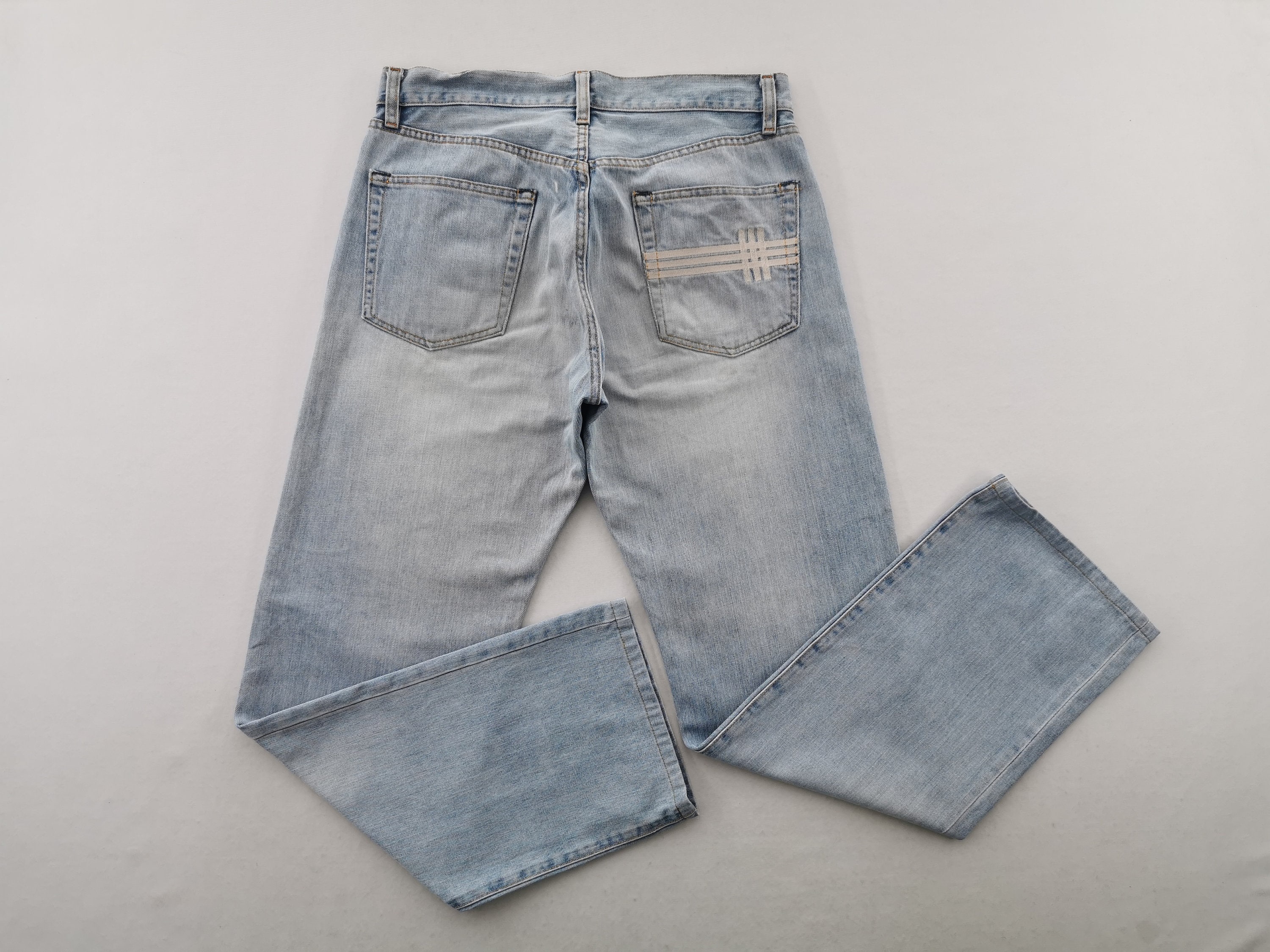 Burberry Distressed Jeans Vintage Burberry Denim Jeans Made In Japan Size 33