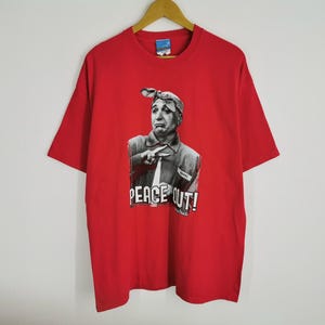 Austin Powers Shirt Vintage 00 Austin Powers &quot;&quot;Frieden heraus!&quot;&quot; Dr. Evil Film Series T Shirt Gr. L